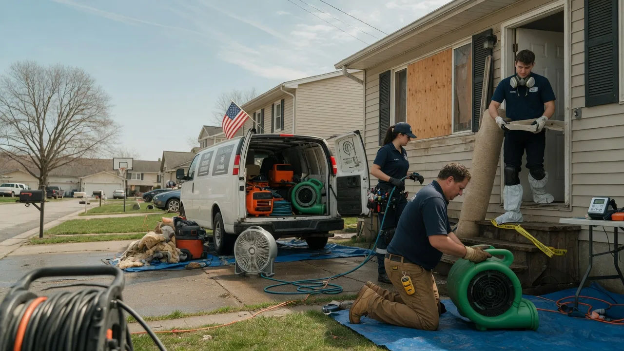 Water Damage Restoration in Mendota, VA near me